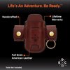 1791 Everyday Carry Leather Sheath for L/XL Multitool & Action-Snap Belt Attachment WEB-HD-AS-SL-CHN-A